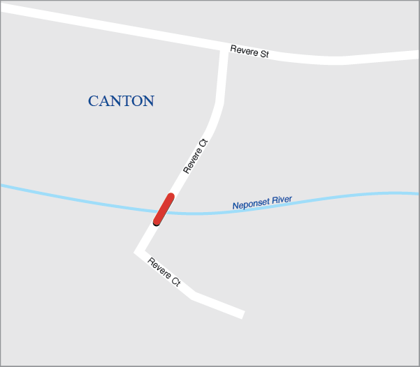 Canton: Bridge Replacement, C-02-042, Revere Court over West Branch of the Neponset River